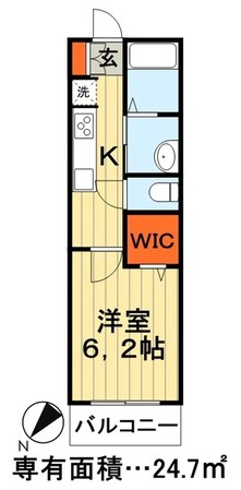 アリュールの物件間取画像